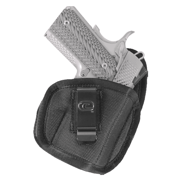 Crossfire Shooting Gear CRFTPSTSA1C3R The Tempest IWB Black Ballistic Nylon Belt Clip Fits Compact 3-3.50" Barrel Right Hand Crossfire Shooting Gear CRFTPSTSA1C3R The Tempest IWB Black Ballistic Nylon Belt Clip Fits Compact 3-3.50" Barrel Right Hand