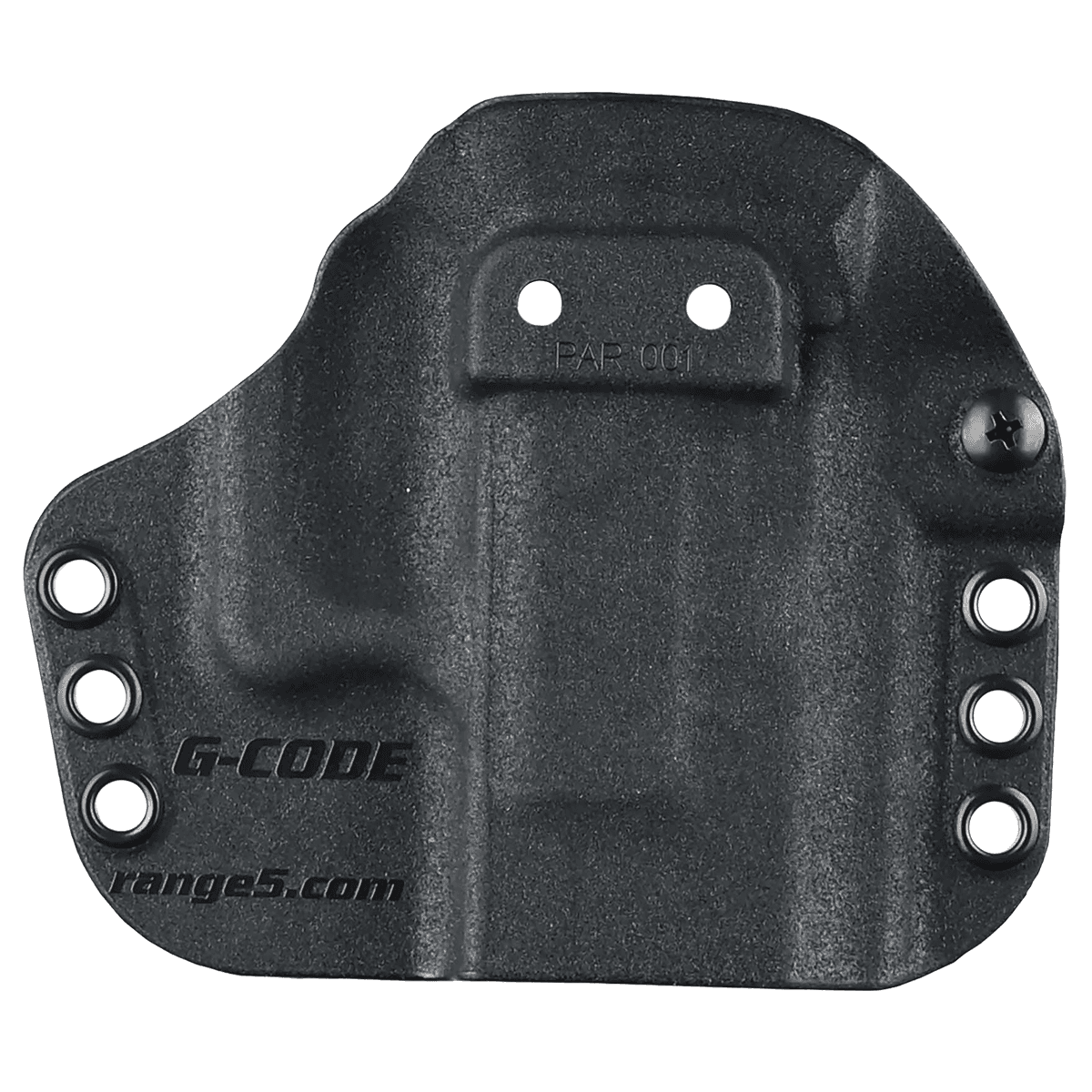 G-Code PAR001BK Paradigm Holsters IWB/OWB Size Small Black G-Code PAR001BK Paradigm Holsters IWB/OWB Size Small Black
