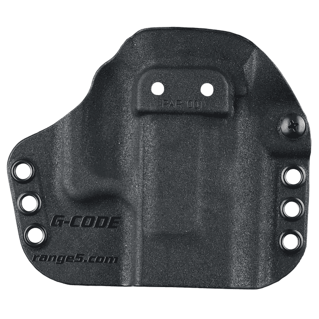 G-Code PAR001BK Paradigm Holsters IWB/OWB Size Small Black G-Code PAR001BK Paradigm Holsters IWB/OWB Size Small Black
