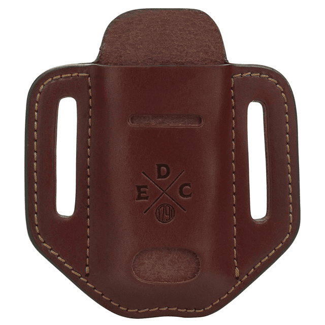 1791 Gunleather HDESSLCHNA EDC Heavy Duty Easy Slide Solo OWB Chestnut Leather Belt Slide Ambidextrous 1791 Gunleather HDESSLCHNA EDC Heavy Duty Easy Slide Solo OWB Chestnut Leather Belt Slide Ambidextrous