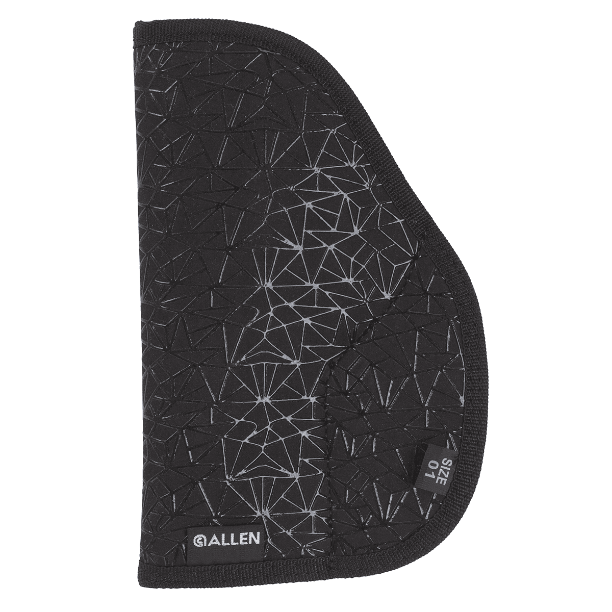 Allen 44901 Spiderweb In-The-Pocket Conceal Carry Holster Size 01 Black Nylon w/Web Grip Pattern, Compatible w/Glock 26/27/Medium Auto Ambidextrous Allen 44901 Spiderweb In-The-Pocket Conceal Carry Holster Size 01 Black Nylon w/Web Grip Pattern, Compatible w/Glock 26/27/Medium Auto Ambidextrous