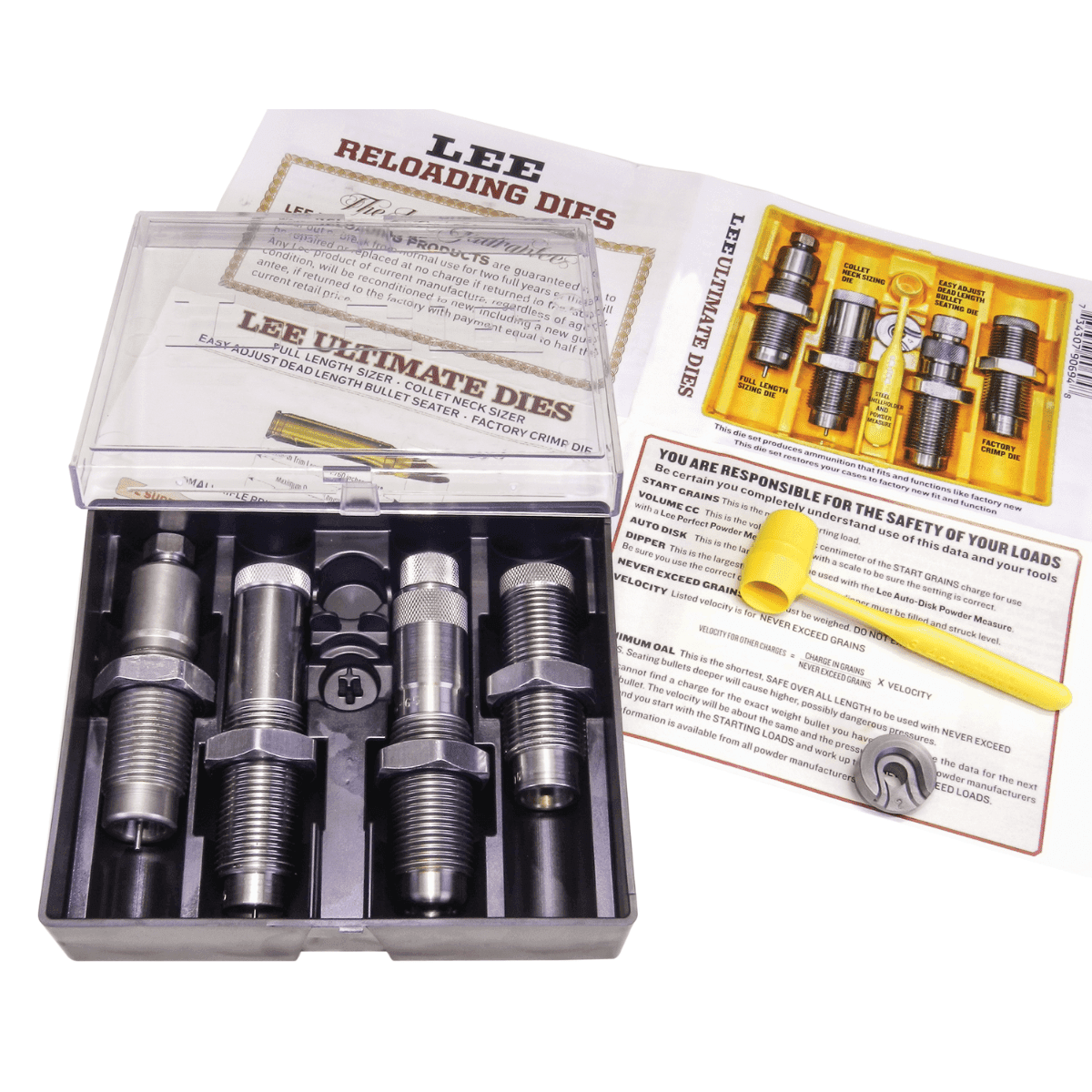 Lee Precision 223 Rem Ultimate Rifle 4 Die Set - 90694 Lee Precision 223 Rem Ultimate Rifle 4 Die Set - 90694