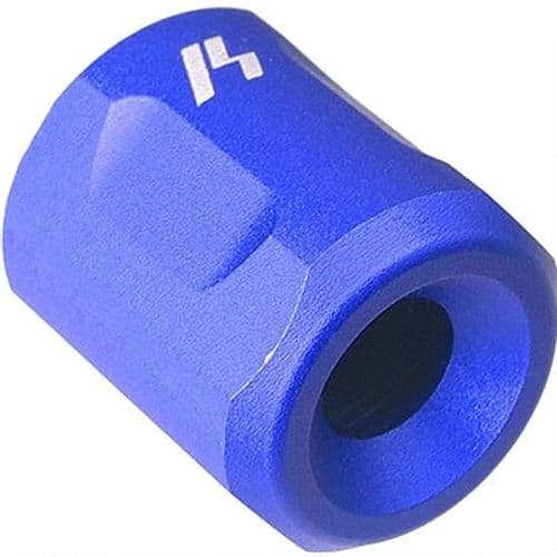 Strike Industries Barrel Thread Protector 1/2x28 TPI Aluminum Blue Strike Industries Barrel Thread Protector 1/2x28 TPI Aluminum Blue