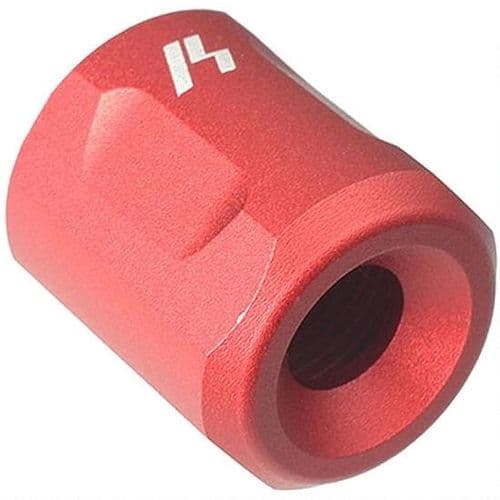Strike Industries Barrel Thread Protector 1/2x28 TPI Aluminum Red Strike Industries Barrel Thread Protector 1/2x28 TPI Aluminum Red