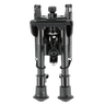 Harris Bipods BRMS Swivel BR Swivel Stud, 6-9", Black Steel/Aluminum, Notched Legs, Rubber Feet Harris Bipods BRMS Swivel BR Swivel Stud, 6-9", Black Steel/Aluminum, Notched Legs, Rubber Feet