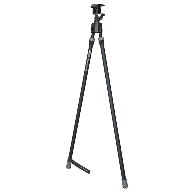 Primos 65827 Trigger Stick Bipod made of Steel with Black & Gray Finish, QD Swivel Stud Attachment Type & Tall Height (Clam Package) Primos 65827 Trigger Stick Bipod made of Steel with Black & Gray Finish, QD Swivel Stud Attachment Type & Tall Height (Clam Package)