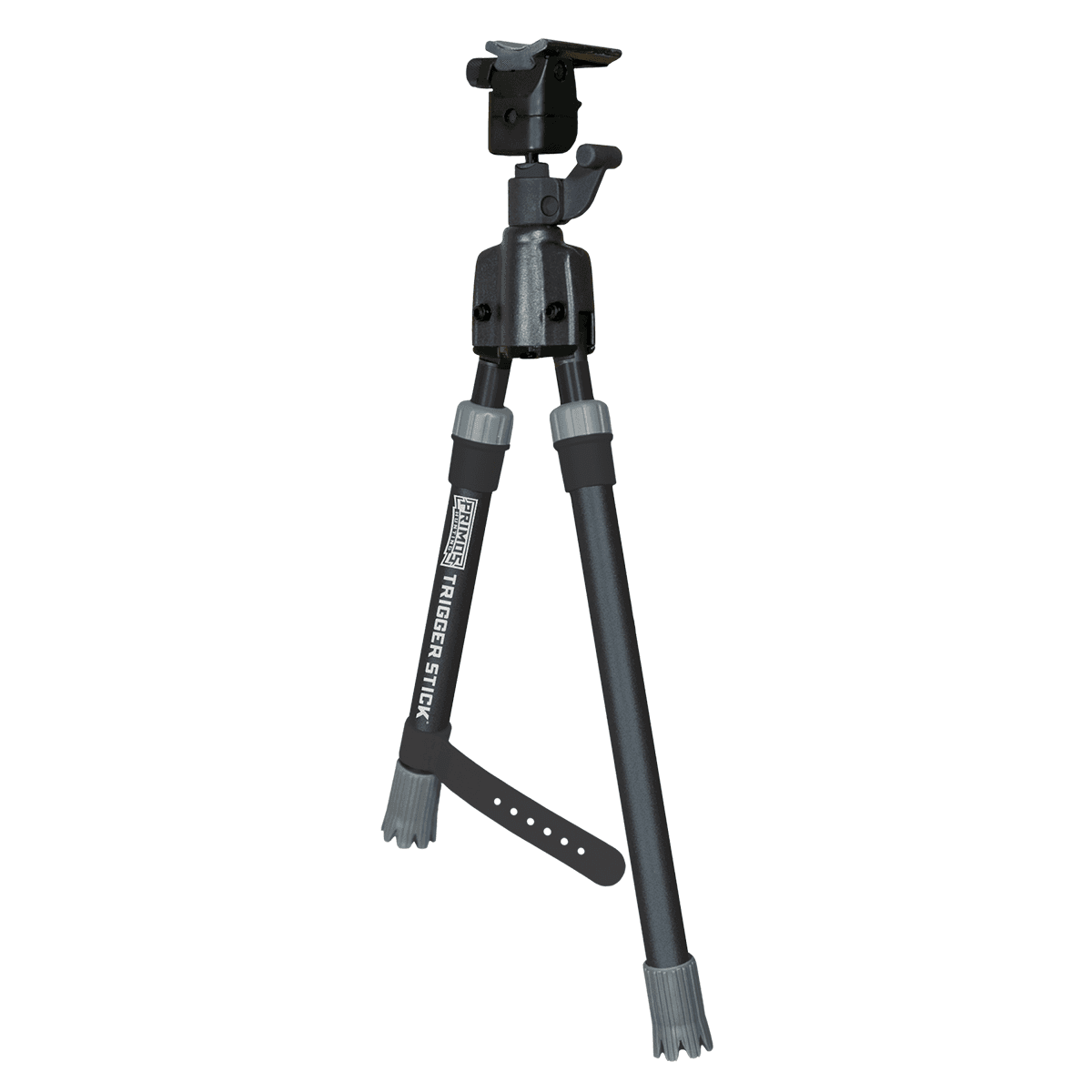 Primos 65825 Trigger Stick Bipod made of Steel with Black & Gray Finish, QD Swivel Stud Attachment Mount Type & Short Height (Clam Package) Primos 65825 Trigger Stick Bipod made of Steel with Black & Gray Finish, QD Swivel Stud Attachment Mount Type & Short Height (Clam Package)