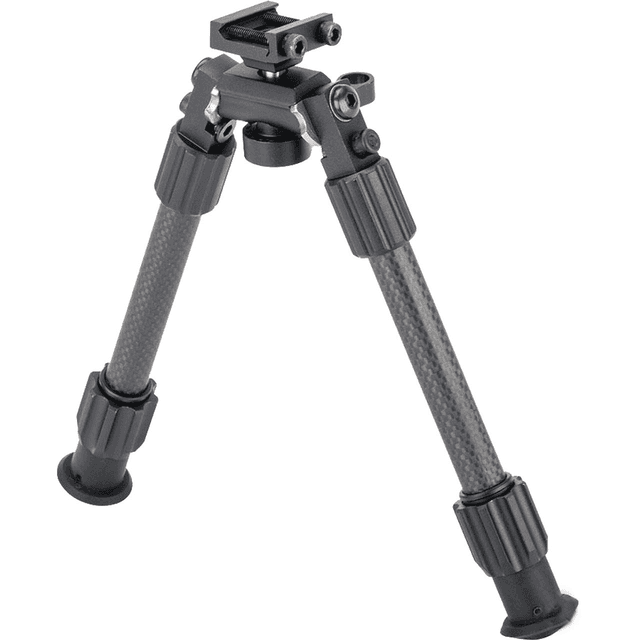 TruGlo TGTG8903S Tac•Pod Carbon PRO Bipod 6-9" Vertical Adjustment, Black Carbon Fiber/Aluminum with Rubber Feet, Pivoting Base, Picatinny Attachment TruGlo TGTG8903S Tac•Pod Carbon PRO Bipod 6-9" Vertical Adjustment, Black Carbon Fiber/Aluminum with Rubber Feet, Pivoting Base, Picatinny Attachment