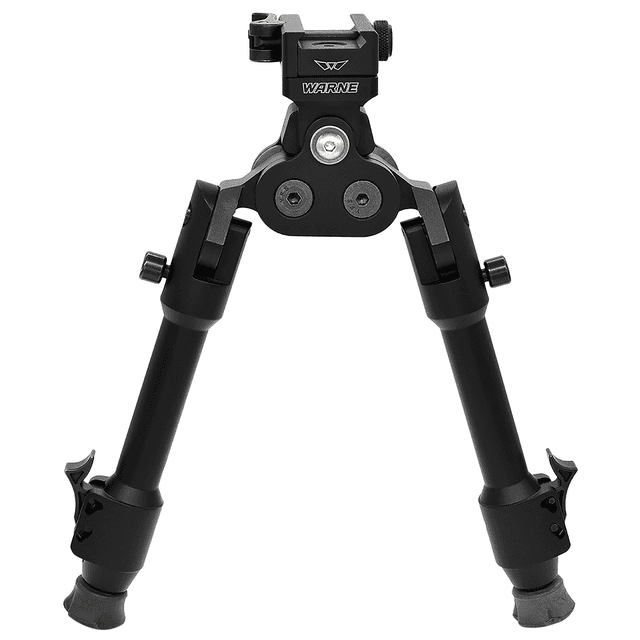 Warne 7923M Skyline Pro Bipod Black Anodized QD Picatinny Head with Precision Legs Warne 7923M Skyline Pro Bipod Black Anodized QD Picatinny Head with Precision Legs