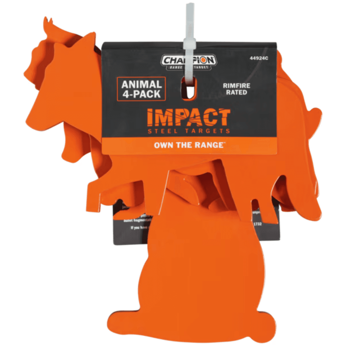 Champion Targets Impact Steel Animal Targets 4 Pack - 44924C Champion Targets Impact Steel Animal Targets 4 Pack - 44924C