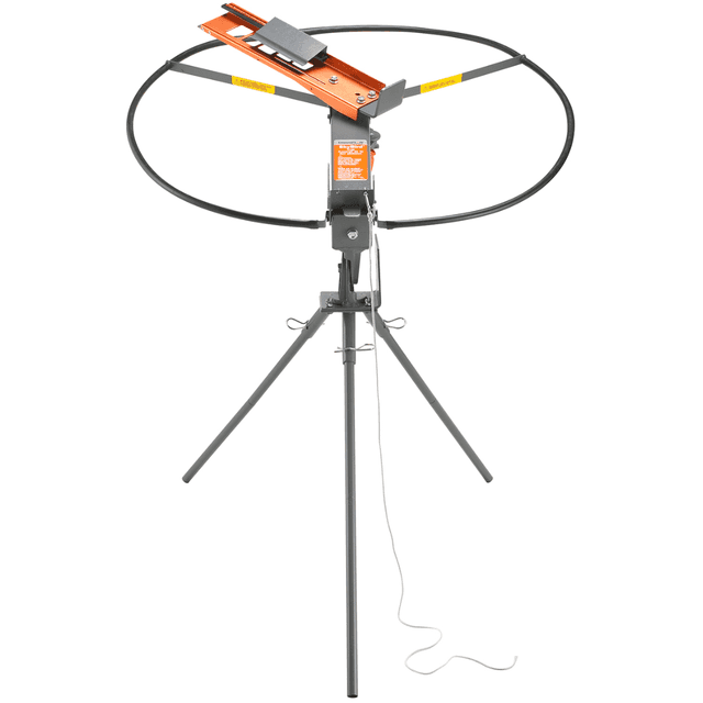 Champion Targets SKYBird 3/4 Cock Trap with Tri-Pod Stand Silver Manual Cocking Single - 40906 Champion Targets SKYBird 3/4 Cock Trap with Tri-Pod Stand Silver Manual Cocking Single - 40906