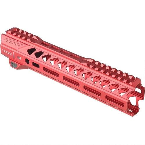 Strike Industries AR-15 Strike Rail 10" M-LOK Compatible Free Float Handguard Aluminum Red Strike Industries AR-15 Strike Rail 10" M-LOK Compatible Free Float Handguard Aluminum Red