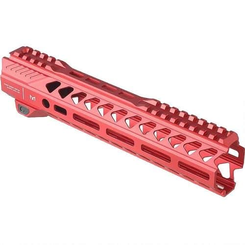 Strike Industries AR-15 Strike Rail 10" M-LOK Compatible Free Float Handguard Aluminum Red Strike Industries AR-15 Strike Rail 10" M-LOK Compatible Free Float Handguard Aluminum Red