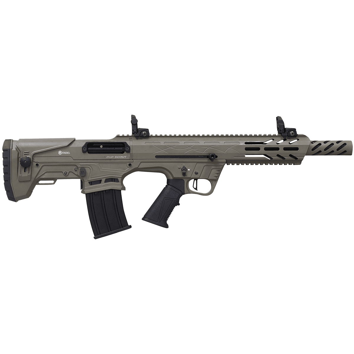 Howa FRPS1218FDE Pup Scout 12 Gauge Semi-Auto 3" 5+1 18.50" Flat Dark Earth Semi-Auto Shotgun Howa FRPS1218FDE Pup Scout 12 Gauge Semi-Auto 3" 5+1 18.50" Flat Dark Earth Semi-Auto Shotgun