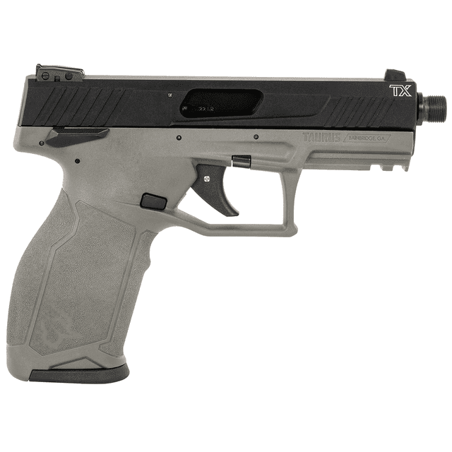 Taurus 1TX22141G10 TX22 Full Size Frame 22 LR 10+1 4" Matte Black Hard Coat Anodized Gray/Black Taurus 1TX22141G10 TX22 Full Size Frame 22 LR 10+1 4" Matte Black Hard Coat Anodized Gray/Black