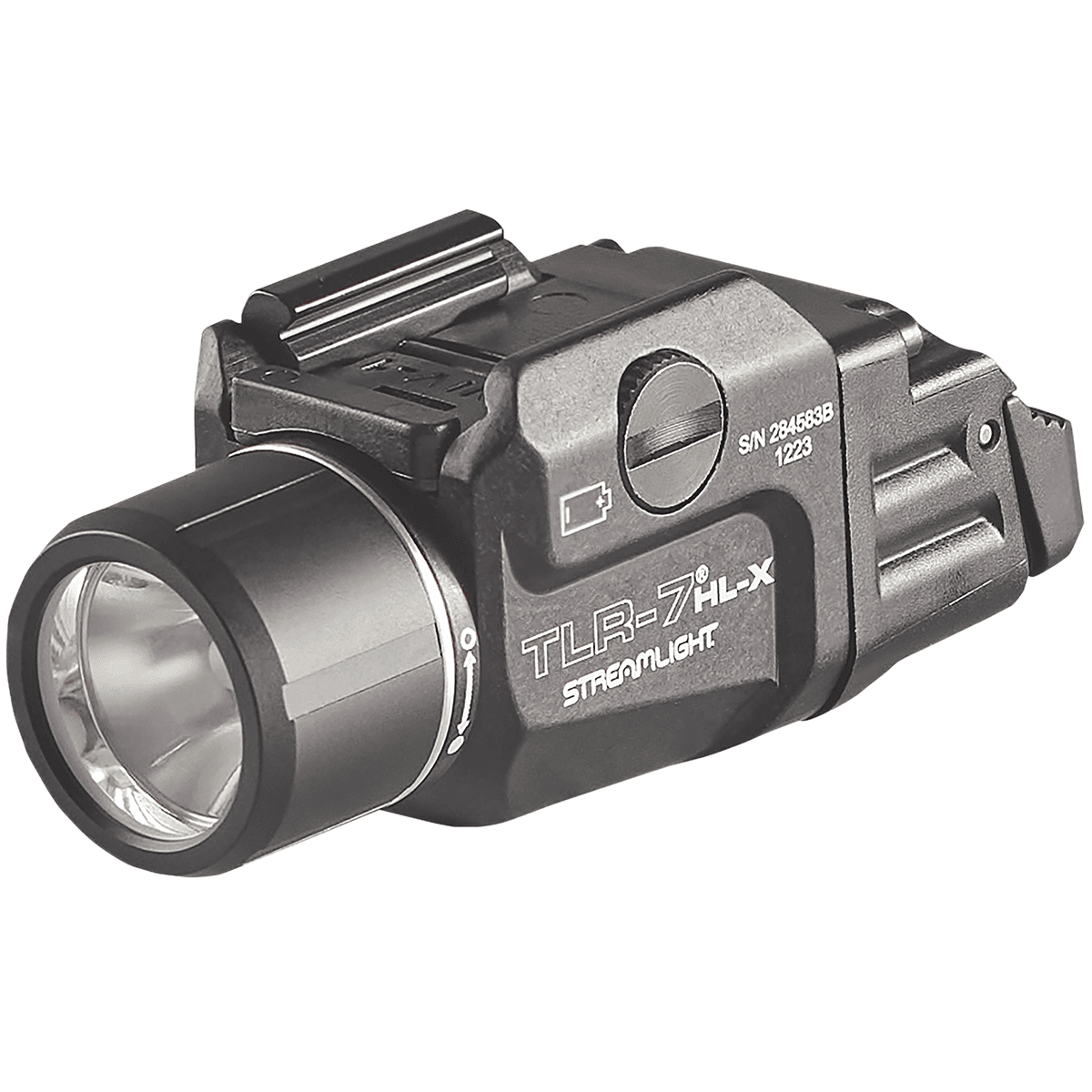 Streamlight 69458 TLR-7 HL-X USB Gun Light Black Anodized 500/1,000 Lumens White LED Streamlight 69458 TLR-7 HL-X USB Gun Light Black Anodized 500/1,000 Lumens White LED