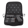 Advance Warrior Solutions 9.50" Black Single Pistol Case, Open Case View. Advance Warrior Solutions 9.50" Black Single Pistol Case, Open Case View.