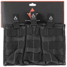 Advance Warrior Solutions Black Open Top Double Mag Pouch, Package View. Advance Warrior Solutions Black Open Top Double Mag Pouch, Package View.