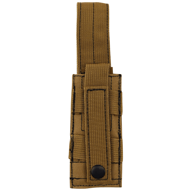 Advance Warrior Solutions Tan Pistol Single Mag Pouch - PSMPTN Advance Warrior Solutions Tan Pistol Single Mag Pouch - PSMPTN