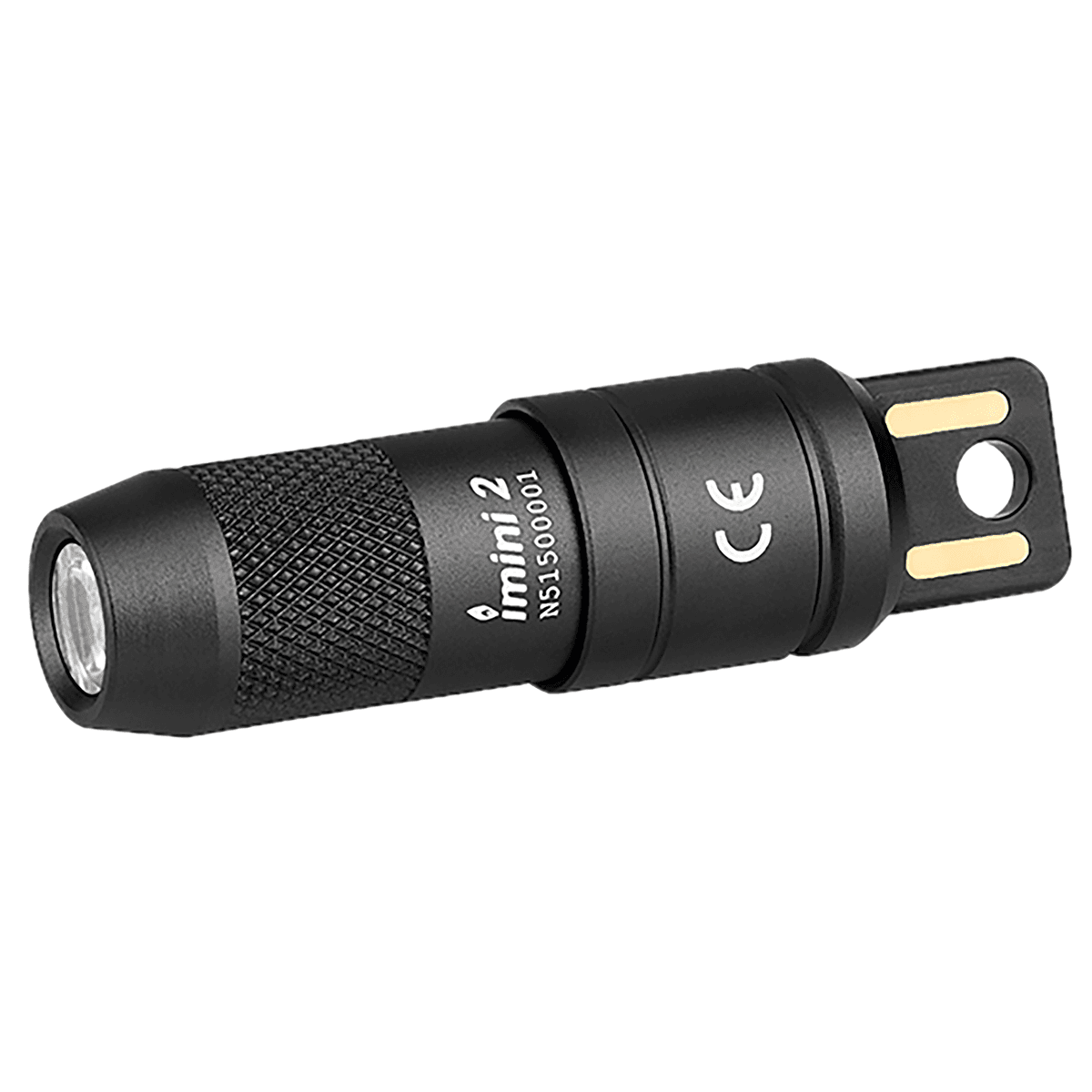 Olightstore Usa Inc IMINI2BK imini 2 Black Anodized 50 Lumens White LED Olightstore Usa Inc IMINI2BK imini 2 Black Anodized 50 Lumens White LED