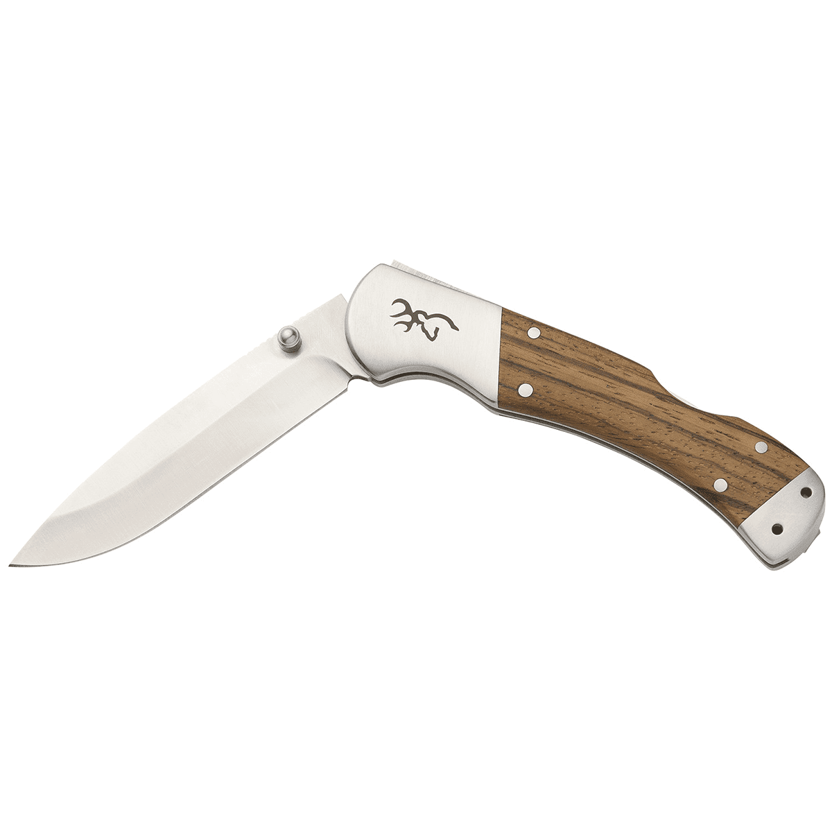 Browning 3220533 Sage Creek Large 3.50" Folding Drop Point Plain Satin 9Cr18MoV SS Blade, Brown Zebra Wood Handle Browning 3220533 Sage Creek Large 3.50" Folding Drop Point Plain Satin 9Cr18MoV SS Blade, Brown Zebra Wood Handle