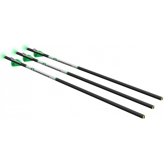 Centerpoint AXCCA203PK Perm Crossbow Arrow w/Light Nock 3 Pack Centerpoint AXCCA203PK Perm Crossbow Arrow w/Light Nock 3 Pack