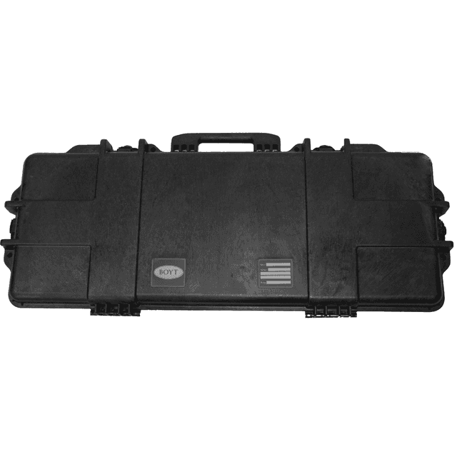 Boyt H36SG AR/Carbine Case - Black Polymer w/ Wheels Boyt H36SG AR/Carbine Case - Black Polymer w/ Wheels