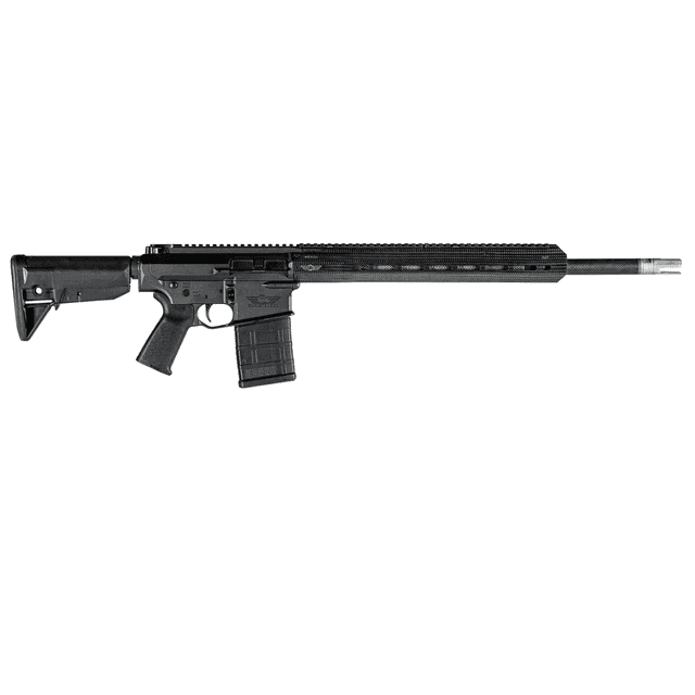 Christensen Arms CA-10 G2 308 Win Rifle with 18" Barrel, Black Anodized Finish, Adjustable BCM Gunfighter Stock, and Black Polymer Grip - 112111126432 Christensen Arms CA-10 G2 308 Win Rifle with 18" Barrel, Black Anodized Finish, Adjustable BCM Gunfighter Stock, and Black Polymer Grip - 112111126432