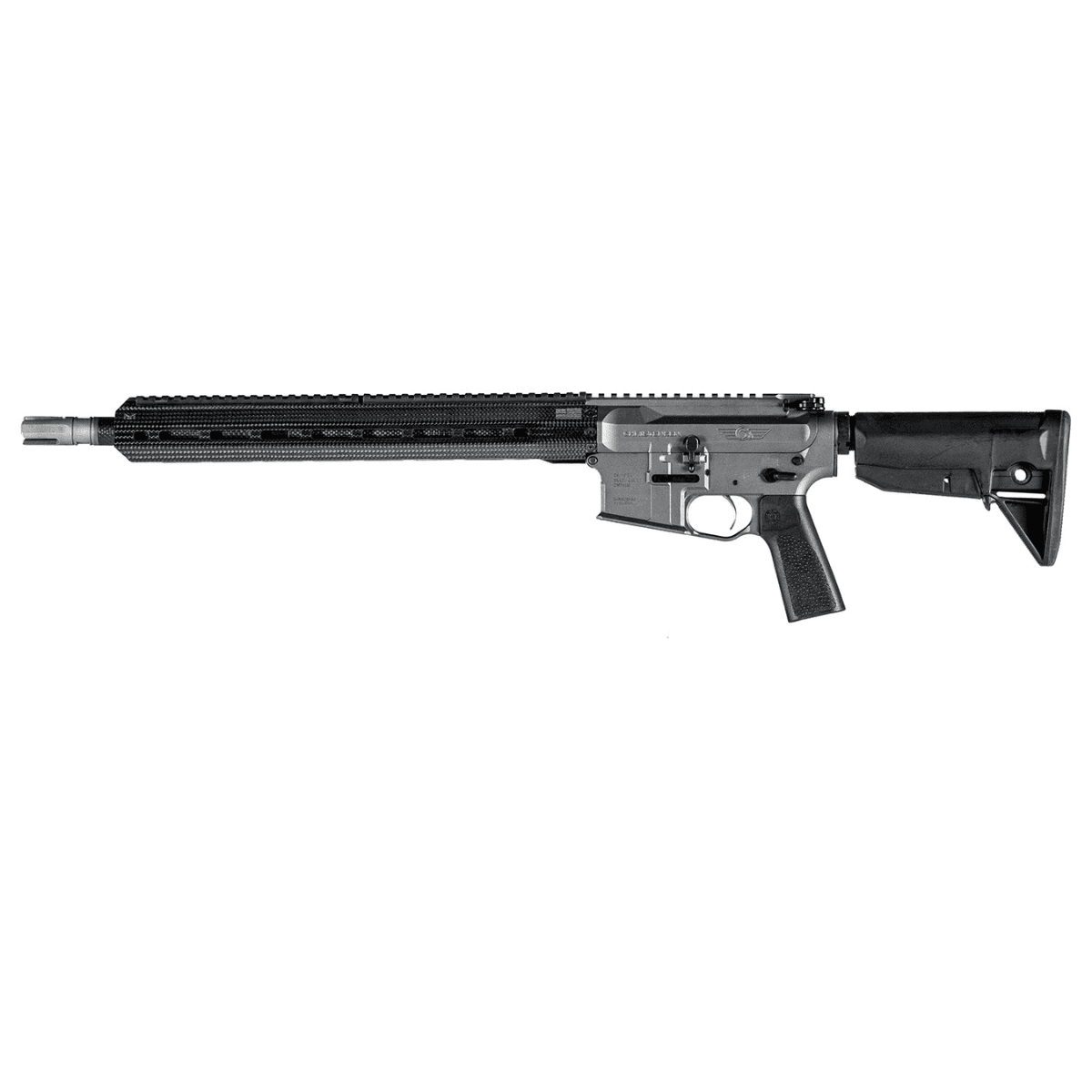 Christensen Arms CA-15 G2 223 Wylde Rifle with 16" Barrel, 10+1 Capacity, Tungsten Gray Cerakote Finish, Adjustable BCM Gunfighter Stock, and Black Polymer Grip - 8010901704 Christensen Arms CA-15 G2 223 Wylde Rifle with 16" Barrel, 10+1 Capacity, Tungsten Gray Cerakote Finish, Adjustable BCM Gunfighter Stock, and Black Polymer Grip - 8010901704