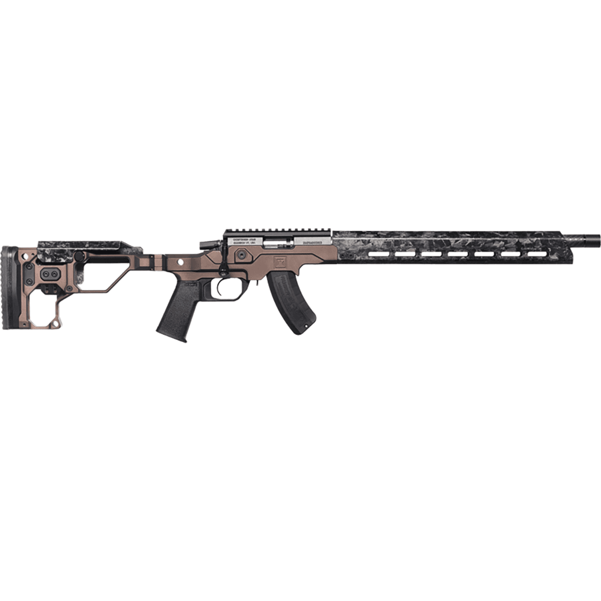 Christensen Arms MPR 22 WMR Rifle with 20" Carbon Fiber Threaded Barrel, 30+1 Capacity, Black Nitride Receiver, M-LOK Handguards, and Adjustable MagneLock Technology Stock - 8011202102 Christensen Arms MPR 22 WMR Rifle with 20" Carbon Fiber Threaded Barrel, 30+1 Capacity, Black Nitride Receiver, M-LOK Handguards, and Adjustable MagneLock Technology Stock - 8011202102