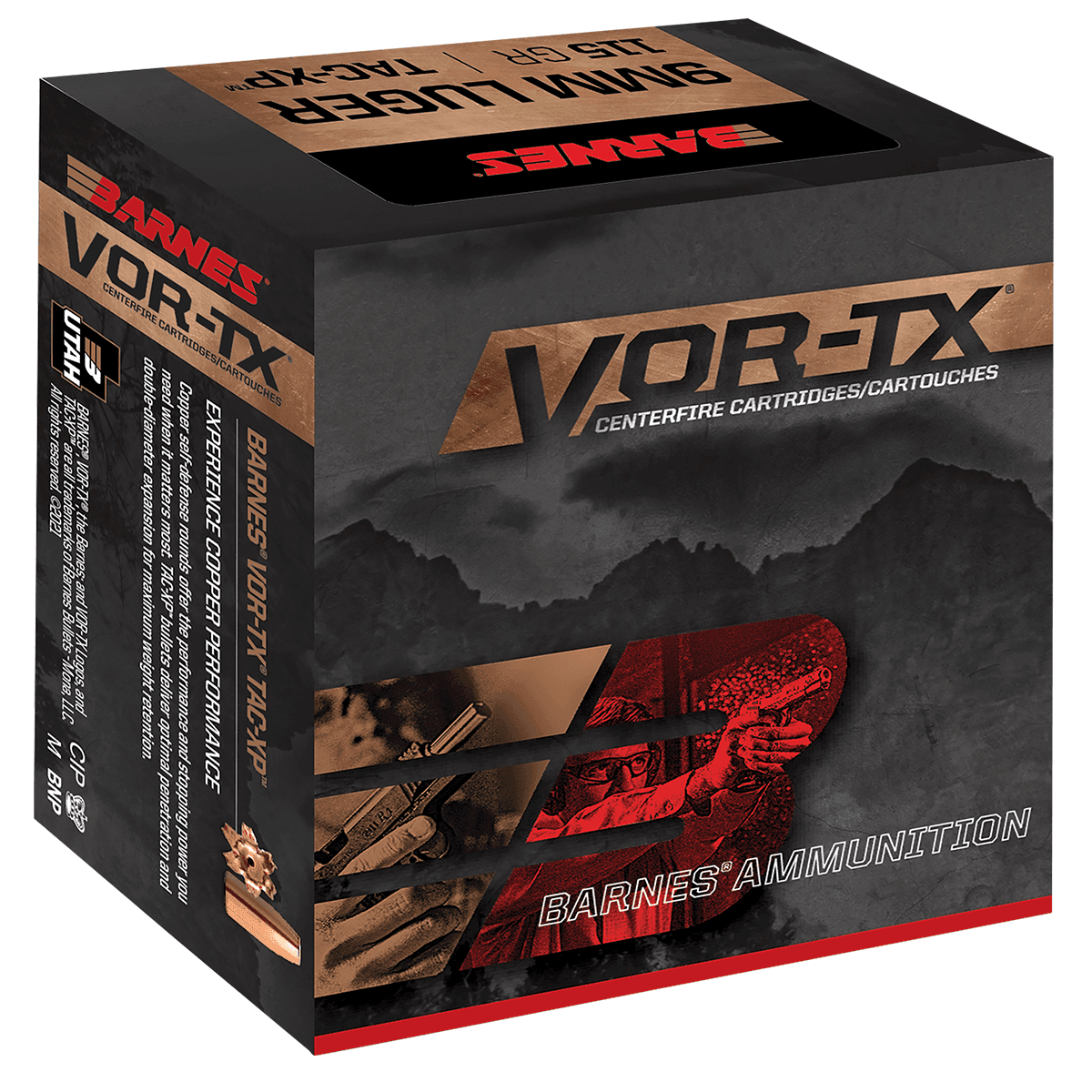 Barnes Bullets 32007 VOR-TX 45Auto 185gr TAC-XP 20 Per Box Ammo Barnes Bullets 32007 VOR-TX 45Auto 185gr TAC-XP 20 Per Box Ammo