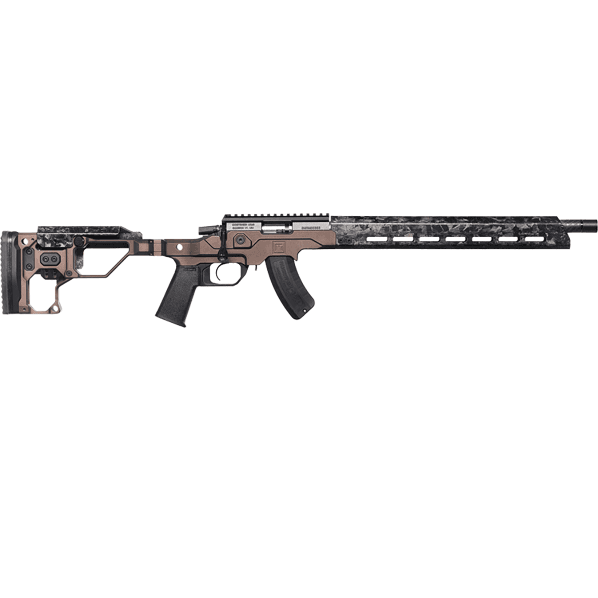 Christensen Arms MPR 17 HMR Rifle with 18" Black Match Grade Threaded Barrel, 30+1 Capacity, Black Nitride Receiver, Carbon Fiber M-LOK Handguard, and Adjustable MagneLock Technology Stock - 8011202501 Christensen Arms MPR 17 HMR Rifle with 18" Black Match Grade Threaded Barrel, 30+1 Capacity, Black Nitride Receiver, Carbon Fiber M-LOK Handguard, and Adjustable MagneLock Technology Stock - 8011202501