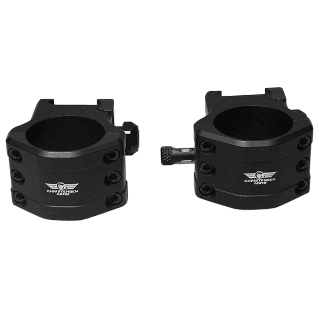 Christensen Arms Tactical PRSR-HD 30mm High Black Anodized Scope Mount - 8100004202 Christensen Arms Tactical PRSR-HD 30mm High Black Anodized Scope Mount - 8100004202