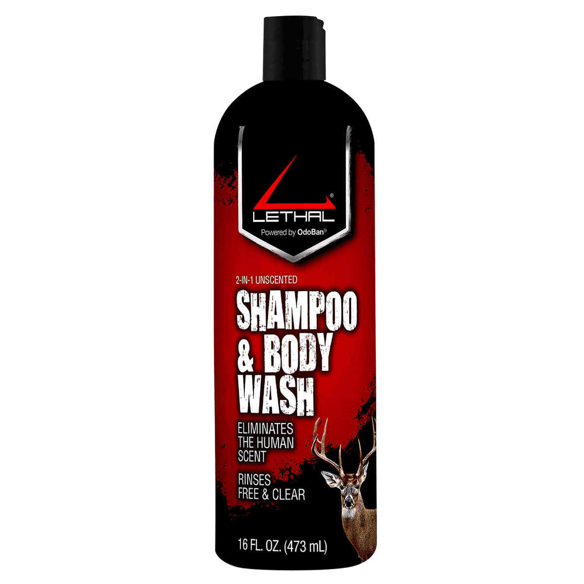 Lethal Shampoo/Body Wash Odor Eliminator 16 oz Squeeze Bottle - Odorless Scent - 94256716Z Lethal Shampoo/Body Wash Odor Eliminator 16 oz Squeeze Bottle - Odorless Scent - 94256716Z