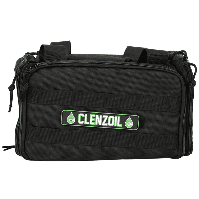 Clenzoil Universal Gun Care Range Bag - 30 Pieces, Multi-Caliber/Multi-Gauge/Universal, Black - 2410 Clenzoil Universal Gun Care Range Bag - 30 Pieces, Multi-Caliber/Multi-Gauge/Universal, Black - 2410