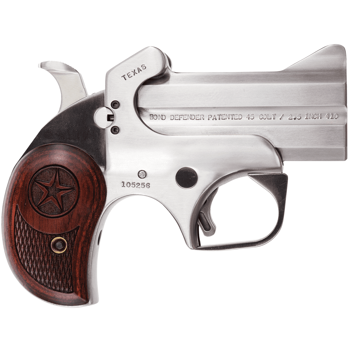 Bond Arms Texas Defender 45 Colt 410 Gauge Derringer Pistol Bond Arms Texas Defender 45 Colt 410 Gauge Derringer Pistol
