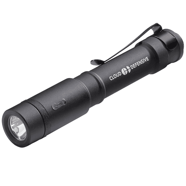 Cloud Defensive Chicro Admin Light 35/350 Lumens White LED - Black Anodized - CHICRO01BLK Cloud Defensive Chicro Admin Light 35/350 Lumens White LED - Black Anodized - CHICRO01BLK