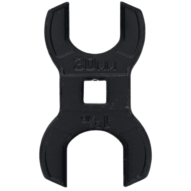 Wheeler 1-5/16" Barrel Nut Crowfoot Wrench Black Steel - 1199467 Wheeler 1-5/16" Barrel Nut Crowfoot Wrench Black Steel - 1199467