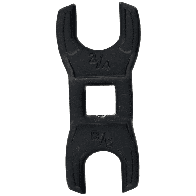 Wheeler Muzzle Device & Buffer Tube 5/8" Crowfoot Wrench Black Steel - 1199465 Wheeler Muzzle Device & Buffer Tube 5/8" Crowfoot Wrench Black Steel - 1199465