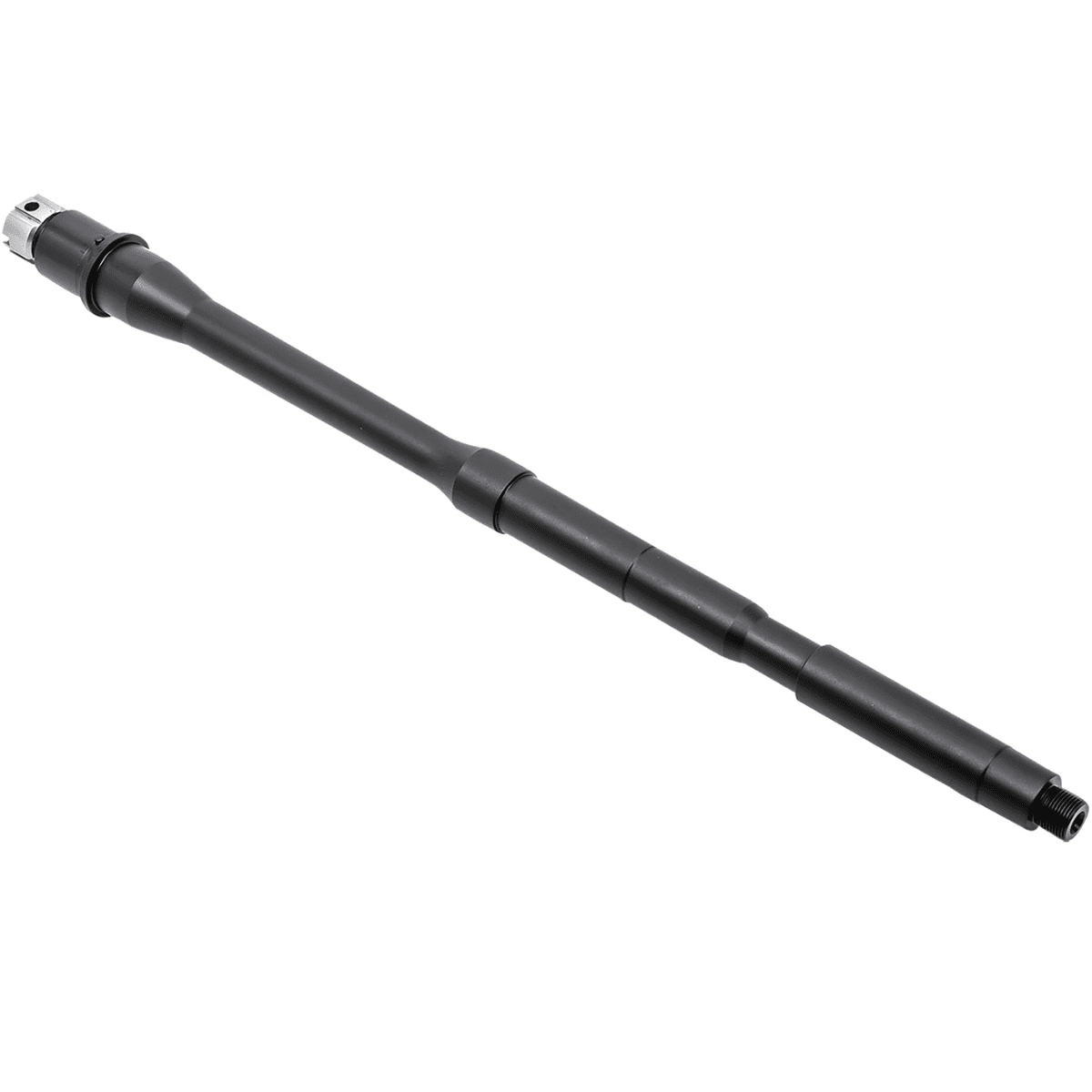 CMMG Replacement Barrel Kit with Collar - .22 LR, 16.10" Threaded, Black Nitride Chromoly Steel, Fits AR-15/Mk4 - 22D7C4A CMMG Replacement Barrel Kit with Collar - .22 LR, 16.10" Threaded, Black Nitride Chromoly Steel, Fits AR-15/Mk4 - 22D7C4A