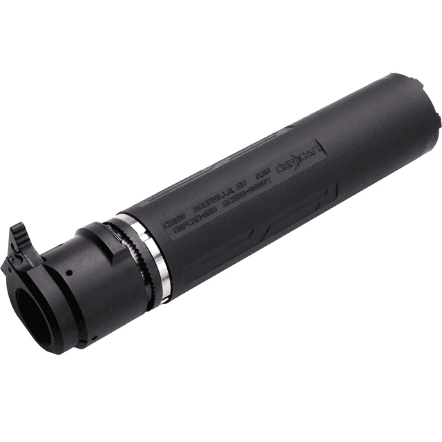 CMMG DefCan 57 Flash Hider, suppressor - 5.7x28mm/4.6x30mm, Black, 1/2"-28 Threads, Zeroed - 57CA4AD CMMG DefCan 57 Flash Hider, suppressor - 5.7x28mm/4.6x30mm, Black, 1/2"-28 Threads, Zeroed - 57CA4AD