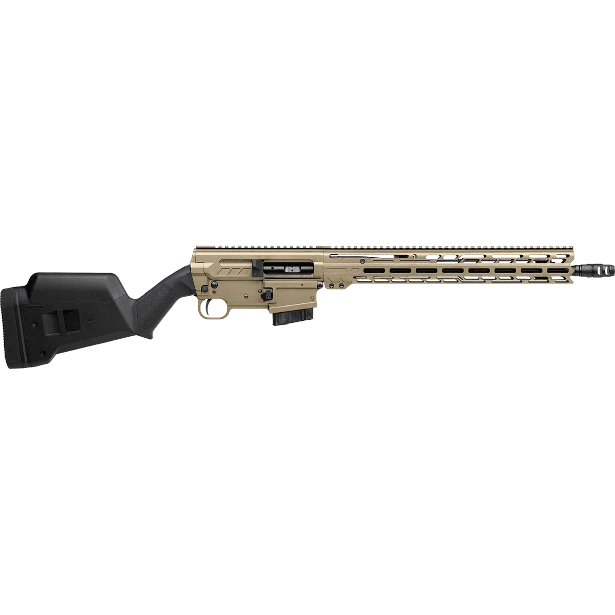 CMMG Dissent BR4 CA Compliant 6.5 Grendel Rifle with 16.10" Coyote Tan Cerakote Barrel - 64A190CCT CMMG Dissent BR4 CA Compliant 6.5 Grendel Rifle with 16.10" Coyote Tan Cerakote Barrel - 64A190CCT