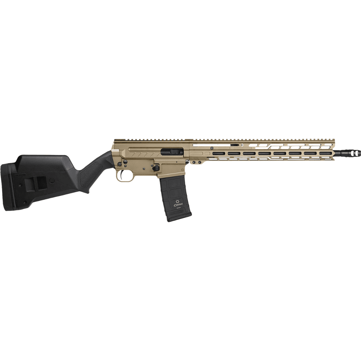 CMMG Dissent BR4 CA Compliant 9mm Luger Rifle with 16.10" Coyote Tan Cerakote Barrel - 94AC80FCT CMMG Dissent BR4 CA Compliant 9mm Luger Rifle with 16.10" Coyote Tan Cerakote Barrel - 94AC80FCT