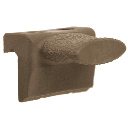 Blackhawk Picatinny Rail Mounted Thumb Rest Aluminum Dark Earth Blackhawk Picatinny Rail Mounted Thumb Rest Aluminum Dark Earth