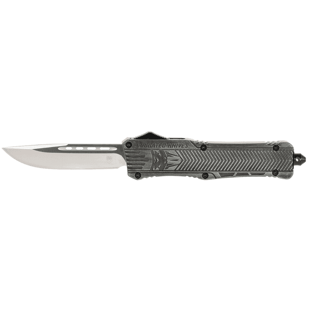 CobraTec CTK-1 Large OTF Knife with 3.75" Drop Point D2 Steel Blade - LSWCTK1LDNS CobraTec CTK-1 Large OTF Knife with 3.75" Drop Point D2 Steel Blade - LSWCTK1LDNS