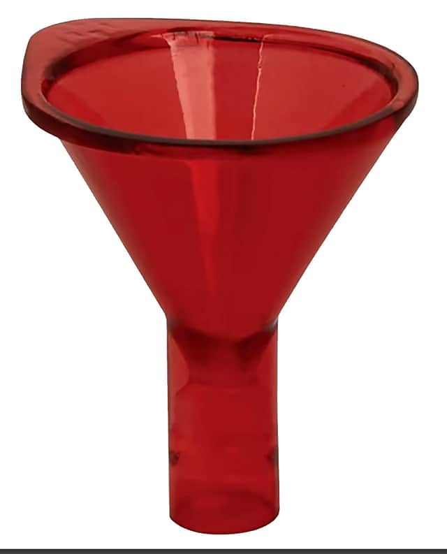 Hornady Basic Powder Funnel Red 22 to 45 Caliber Plastic - 586051 Hornady Basic Powder Funnel Red 22 to 45 Caliber Plastic - 586051