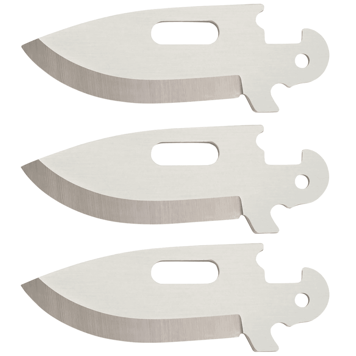 Cold Steel Click-N-Cut Blades for Click-N-Cut Knife, Drop Point 2.50" 420J2 SS Blade, Silver - CS40AP3AZ Cold Steel Click-N-Cut Blades for Click-N-Cut Knife, Drop Point 2.50" 420J2 SS Blade, Silver - CS40AP3AZ