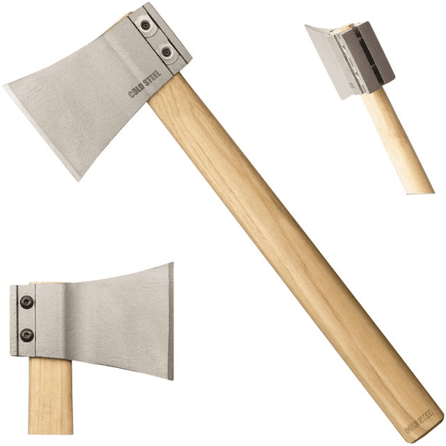 Cold Steel Professional Throwing Axe with 4" 1055 Carbon Steel Blade and 16" American Hickory Handle - CS90AXA Cold Steel Professional Throwing Axe with 4" 1055 Carbon Steel Blade and 16" American Hickory Handle - CS90AXA