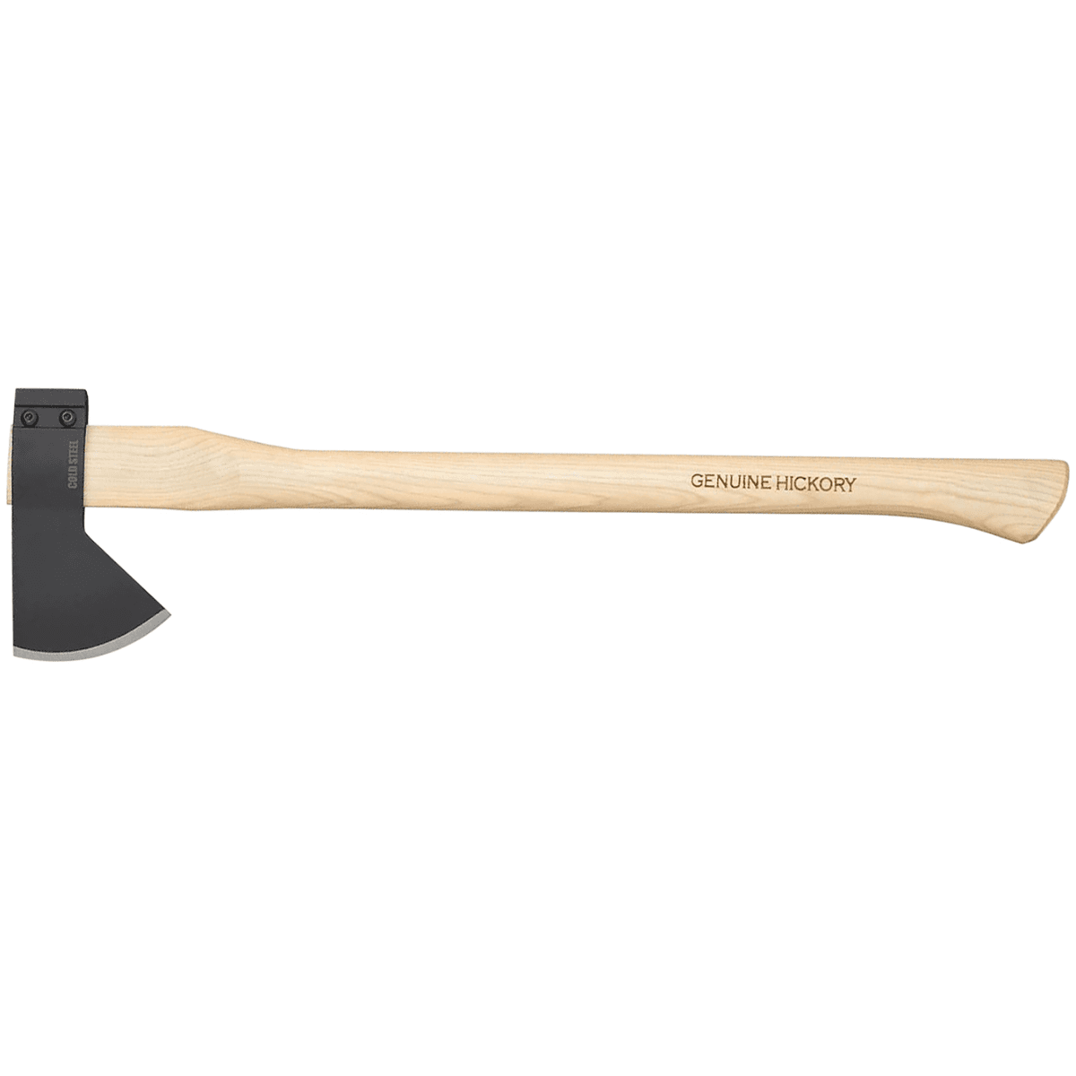 Cold Steel Hudson Bay Camp Axe with 4.13" 1055 Carbon Steel Blade and 27" American Hickory Handle - CS90QB Cold Steel Hudson Bay Camp Axe with 4.13" 1055 Carbon Steel Blade and 27" American Hickory Handle - CS90QB