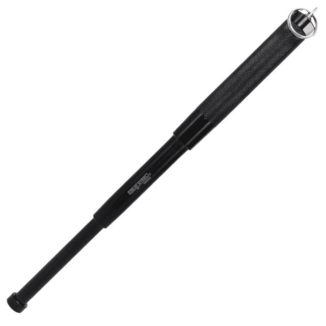 Cold Steel Baton, Adjustable from 7" to 12", Black Steel, Includes Key Chain - CSBT12 Cold Steel Baton, Adjustable from 7" to 12", Black Steel, Includes Key Chain - CSBT12